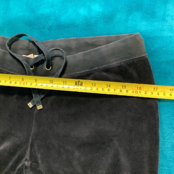 Juicy Couture Navy Blue Velour Tracksuit w/ Back Pockets - Picture 9 of 13